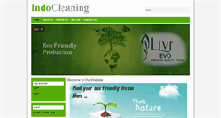 Desktop Screenshot of indo-cleaning.com